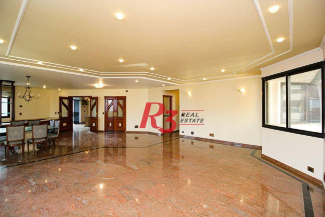Imagem Apartamento com 5 Quartos à Venda ou Locação, 400 m² em Embaré - Santos Imagem Apartamento com 5 Quartos à Venda ou Locação, 400 m² em Embaré - Santos