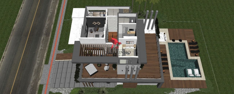 Imagem Casa de Condomínio com 4 Quartos à Venda, 270 m² em Praia Itapeva - Torres Imagem Casa de Condomínio com 4 Quartos à Venda, 270 m² em Praia Itapeva - Torres
