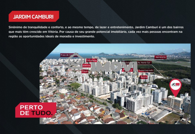 Imagem Apartamento com 1 Quarto à Venda, 39 m² em Jardim Camburi - Vitória