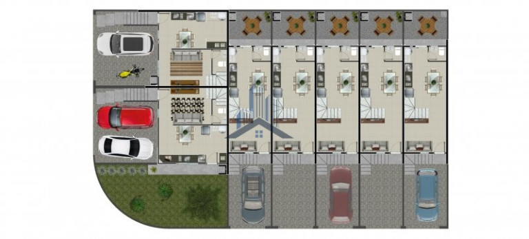 Imagem Sobrado com 2 Quartos à Venda, 60 m² em Santa Catarina - Joinville