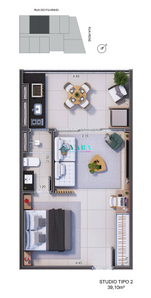 Imagem Apartamento com 1 Quarto à Venda, 45 m² em Acaraú - Ubatuba Imagem Apartamento com 1 Quarto à Venda, 45 m² em Acaraú - Ubatuba