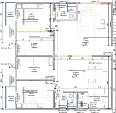 Imagem Apartamento com 2 Quartos à Venda, 55 m² em Vila Lalau - Jaraguá Do Sul