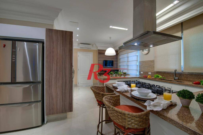 Imagem Apartamento com 4 Quartos à Venda, 393 m² em Gonzaga - Santos Imagem Apartamento com 4 Quartos à Venda, 393 m² em Gonzaga - Santos