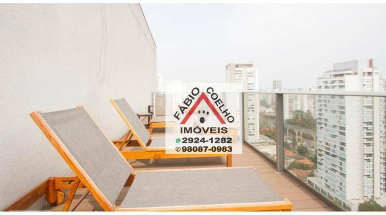 Imagem Apartamento com 1 Quarto à Venda, 43 m² em Brooklin - São Paulo