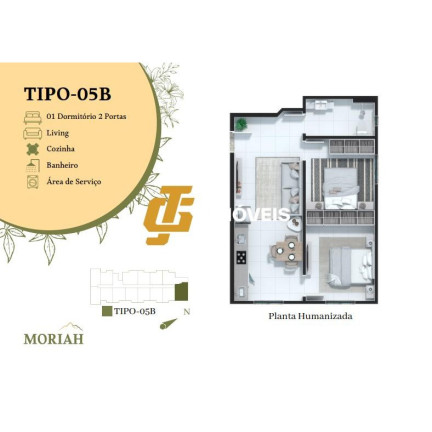 Imagem Apartamento com 1 Quarto à Venda, 35 m² em Cedros - Camboriú Imagem Apartamento com 1 Quarto à Venda, 35 m² em Cedros - Camboriú