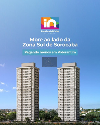 Apartamento com 2 Quartos à Venda, 47 m² em Rio Acima - Votorantim