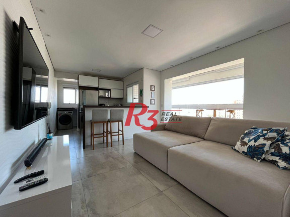 Imagem Apartamento com 1 Quarto à Venda, 58 m² em Macuco - Santos Imagem Apartamento com 1 Quarto à Venda, 58 m² em Macuco - Santos