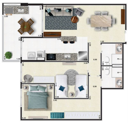 Imagem Apartamento com 2 Quartos à Venda, 79 m² em Oceanopolis - Mongagua Imagem Apartamento com 2 Quartos à Venda, 79 m² em Oceanopolis - Mongagua