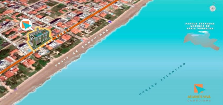 Imagem Apartamento com 2 Quartos à Venda, 77 m² em Camboinha - Cabedelo