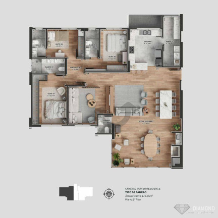 Imagem Apartamento com 3 Quartos à Venda, 211 m² em Centro - Balneário Camboriú Imagem Apartamento com 3 Quartos à Venda, 211 m² em Centro - Balneário Camboriú