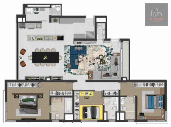 Imagem Apartamento com 3 Quartos à Venda, 163 m² em Indianópolis - São Paulo Imagem Apartamento com 3 Quartos à Venda, 163 m² em Indianópolis - São Paulo