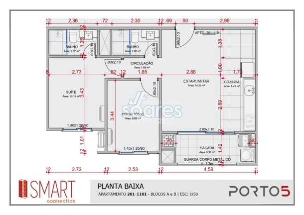 Imagem Apartamento com 2 Quartos à Venda, 61 m² em Areal - Pelotas