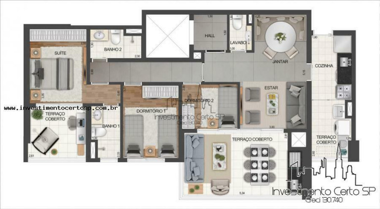 Imagem Apartamento com 3 Quartos à Venda, 100 m² em Vila Clementino - São Paulo Imagem Apartamento com 3 Quartos à Venda, 100 m² em Vila Clementino - São Paulo