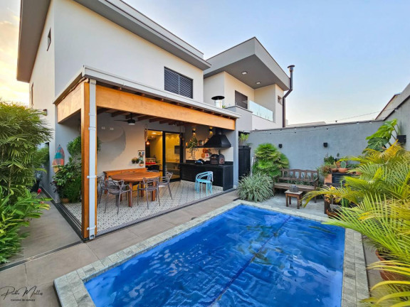 Imagem Casa com 3 Quartos à Venda, 167 m² em Ondas - Cond. Reserva Das Paineiras - Piracicaba