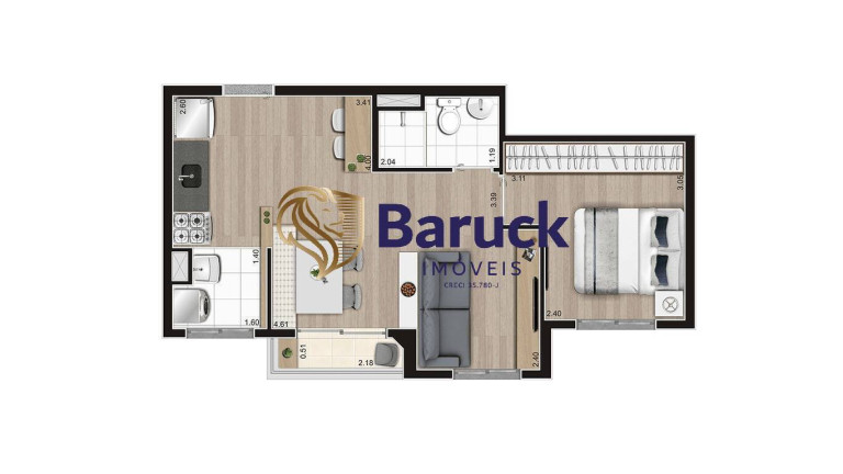 Imagem Apartamento com 2 Quartos à Venda, em Giovanni Gronchi - São Paulo Imagem Apartamento com 2 Quartos à Venda, em Giovanni Gronchi - São Paulo