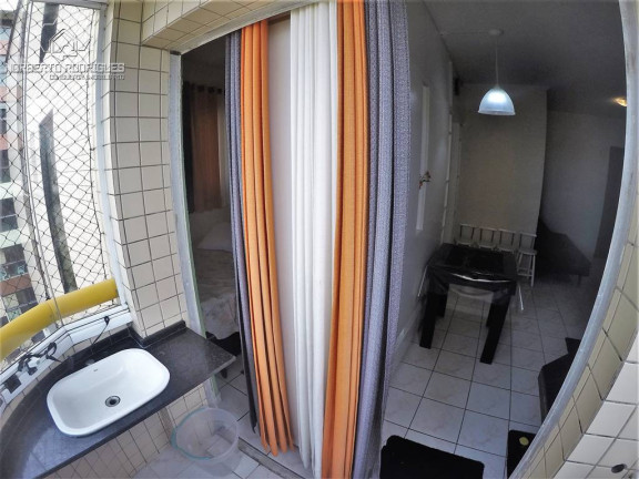 Imagem Apartamento com 1 Quarto à Venda, 38 m² em Guilhermina - Praia Grande