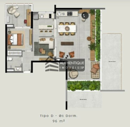 Imagem Apartamento com 1 Quarto à Venda, 41 m² em Pinheiros - São Paulo Imagem Apartamento com 1 Quarto à Venda, 41 m² em Pinheiros - São Paulo
