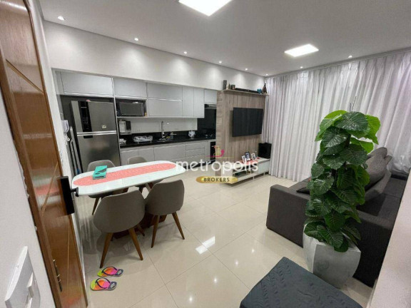 Apartamento com 3 Quartos à Venda, 75 m² em Vila Curuçá - Santo André
