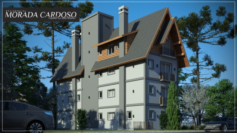 Apartamento com 1 Quarto à Venda, 55 m² em Dutra - Gramado