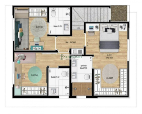Imagem Casa com 3 Quartos à Venda, 147 m² em Parque Nova Campinas - Campinas