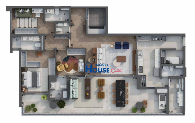 Imagem Apartamento com 3 Quartos à Venda, 176 m² em Pinheiros - São Paulo