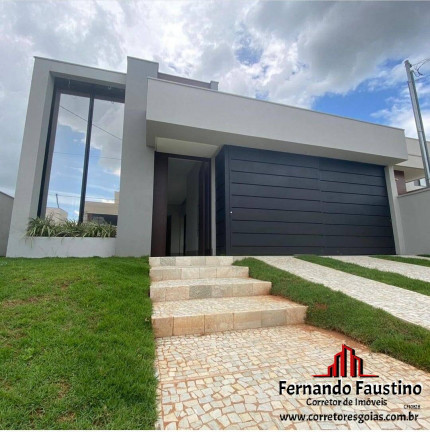 Casa de Condomínio com 3 Quartos à Venda, 165 m² em Jardins Bolonha - Senador Canedo