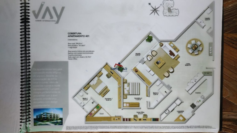 Imagem Apartamento com 2 Quartos à Venda, 290 m² em Jurerê - Florianópolis Imagem Apartamento com 2 Quartos à Venda, 290 m² em Jurerê - Florianópolis