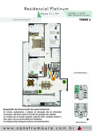 Imagem Apartamento com 3 Quartos à Venda, 92 m² em Centro - Mongaguá