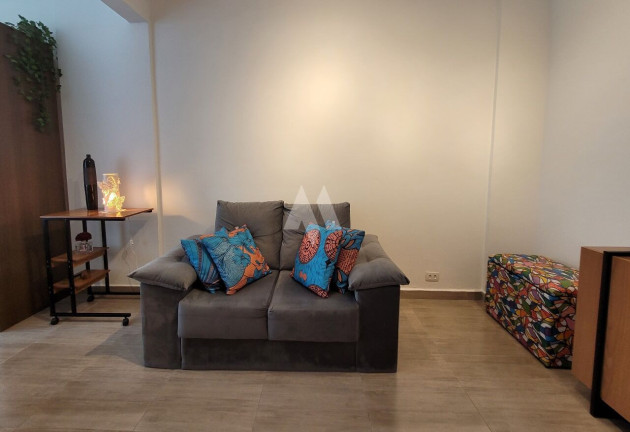 Imagem Apartamento com 1 Quarto à Venda, 38 m² em Embaré - Santos