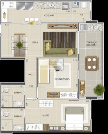 Imagem Apartamento com 2 Quartos à Venda, 81 m² em Vila Guilhermina - Praia Grande Imagem Apartamento com 2 Quartos à Venda, 81 m² em Vila Guilhermina - Praia Grande