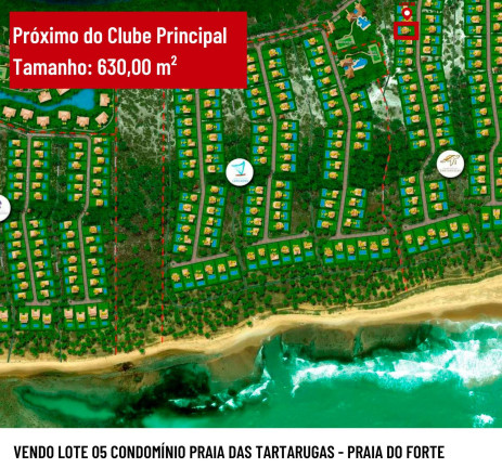 Imagem Terreno à Venda, 700 m² em Mata De São João - Mata De São João Imagem Terreno à Venda, 700 m² em Mata De São João - Mata De São João