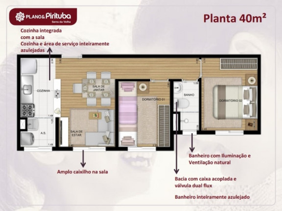 Imagem Imóvel com 2 Quartos à Venda, 41 m² em Pirituba - São Paulo