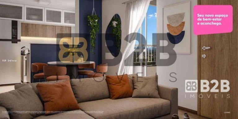 Apartamento com 2 Quartos à Venda, 39 m² em Parque Das Nações - Bauru