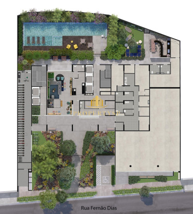 Imagem Apartamento com 1 Quarto à Venda, 30 m² em Pinheiros - São Paulo