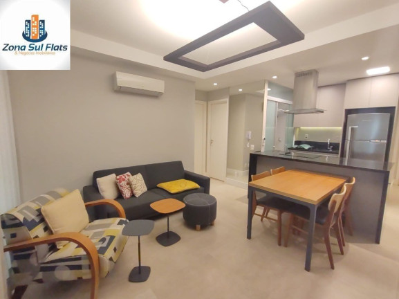 Imagem Apartamento com 1 Quarto à Venda, 64 m² em Brooklin Paulista - São Paulo Imagem Apartamento com 1 Quarto à Venda, 64 m² em Brooklin Paulista - São Paulo