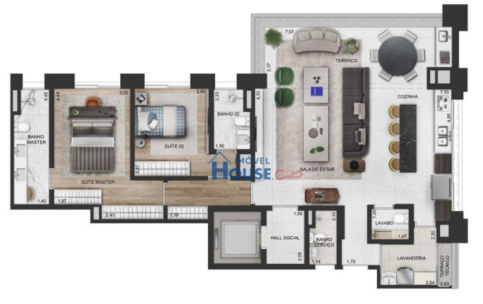 Imagem Apartamento com 2 Quartos à Venda, 135 m² em Itaim Bibi - São Paulo Imagem Apartamento com 2 Quartos à Venda, 135 m² em Itaim Bibi - São Paulo