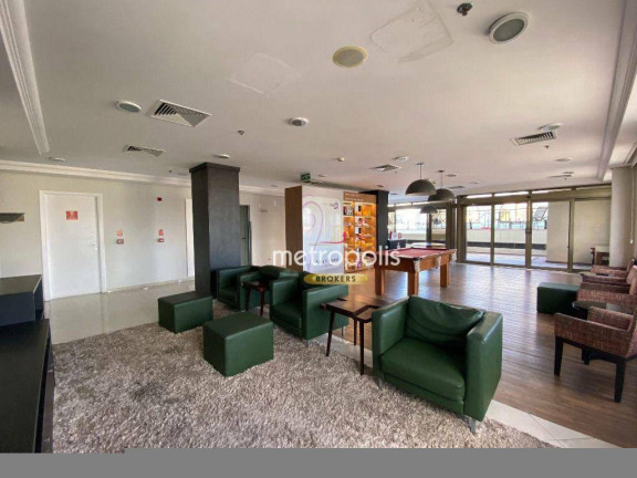 Imagem Apartamento com 1 Quarto para Alugar, 39 m² em Barcelona - São Caetano Do Sul