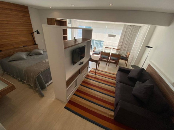 Flat com 1 Quarto para Alugar, 54 m² em Vila Nova Conceição - São Paulo