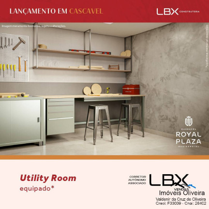 Imagem Apartamento com 2 Quartos à Venda, 54 m² em Cancelli - Cascavel