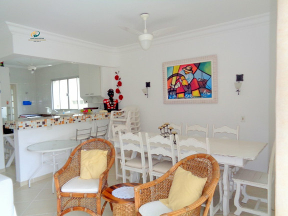 Imagem Apartamento com 3 Quartos para Alugar, 110 m² em Enseada - Guarujá