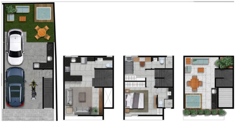 Imagem Casa de Condomínio com 2 Quartos à Venda, 217 m² em Brooklin Novo - São Paulo Imagem Casa de Condomínio com 2 Quartos à Venda, 217 m² em Brooklin Novo - São Paulo