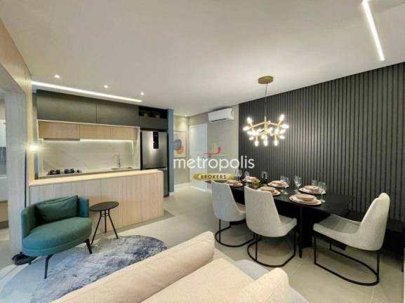 Imagem Apartamento com 3 Quartos à Venda, 75 m² em Campestre - Santo André