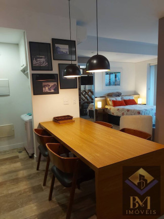 Imagem Apartamento com 1 Quarto para Alugar, 58 m² em Gonzaga - Santos