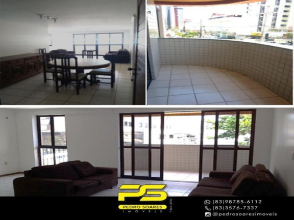 Imagem Apartamento com 3 Quartos à Venda, 125 m² em Manaíra - João Pessoa