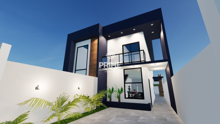 Sobrado com 3 Quartos à Venda, 84 m² em Jardim Porto Novo - Caraguatatuba