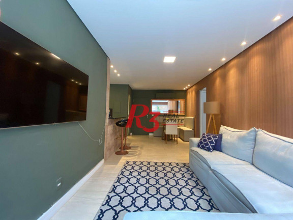 Imagem Apartamento com 1 Quarto à Venda, 105 m² em Gonzaga - Santos