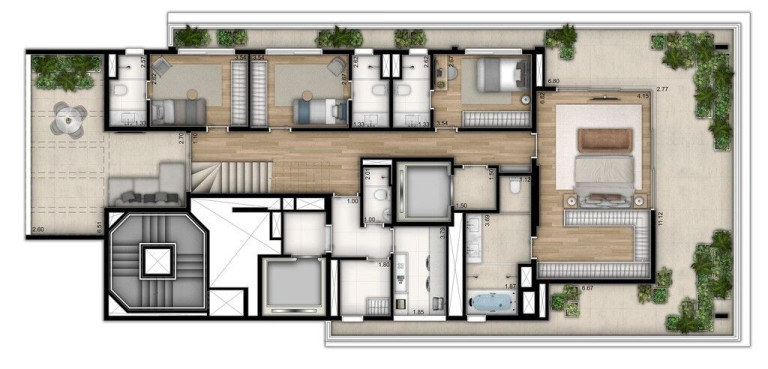 Cobertura com 4 Quartos à Venda, 427 m² em Moema - São Paulo