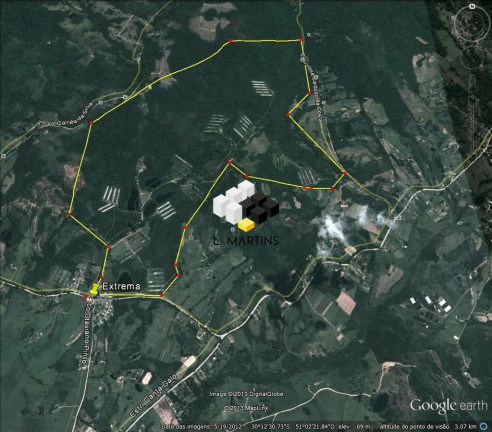 Terreno à Venda, 2.057.385 m² em Extrema - Porto Alegre