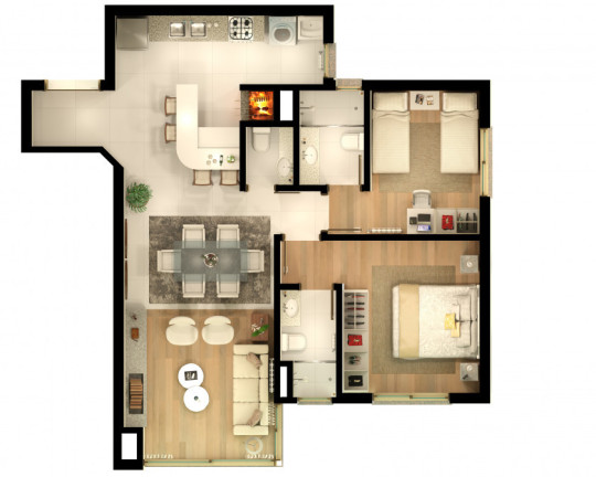 Imagem Apartamento com 3 Quartos à Venda, 135 m² em Centro - Gramado Imagem Apartamento com 3 Quartos à Venda, 135 m² em Centro - Gramado