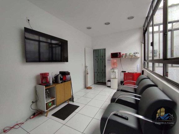 Sala Comercial para Alugar, 45 m² em Marapé - Santos